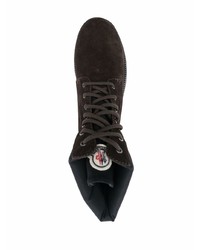 Moncler High Top Suede Trainers