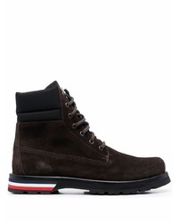 Moncler High Top Suede Trainers