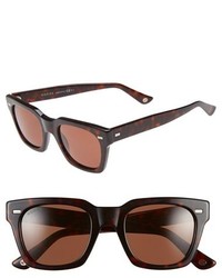Gucci 1099s 50mm Retro Sunglasses Black Dark Grey