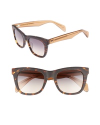 Rag & Bone 50mm Square Cat Eye Sunglasses