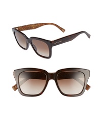 Marc Jacobs 52mm Square Sunglasses