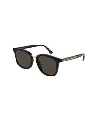 Gucci 53mm Rectangular Sunglasses