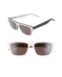 Saint Laurent 56mm Flat Top Sunglasses