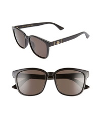 Gucci 56mm Square Sunglasses
