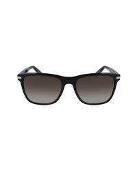 Salvatore Ferragamo 57mm Gradient Rectangle Sunglasses