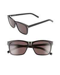 Saint Laurent 57mm Rectangle Sunglasses
