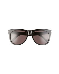 Saint Laurent 57mm Square Sunglasses