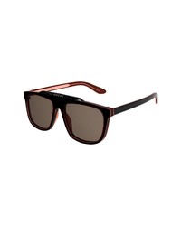 Gucci 58mm Square Sunglasses In Black At Nordstrom