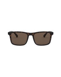 Dolce & Gabbana 60mm Rectangular Sunglasses