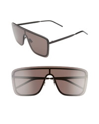 Saint Laurent 99mm Shield Sunglasses