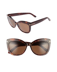 Tom Ford Alistair 56mm Gradient Sunglasses
