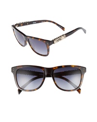 Moschino Basic 53mm Polarized Sunglasses
