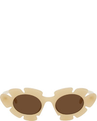 Loewe Beige Flower Sunglasses