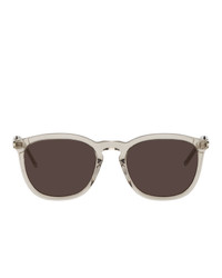 Saint Laurent Beige Sl 360 Sunglasses