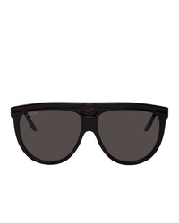 Gucci Black And Gg0732s Sunglasses