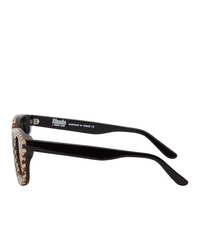 Rhude Black And Off White Thierry Lasry Edition Rhodeo Sunglasses