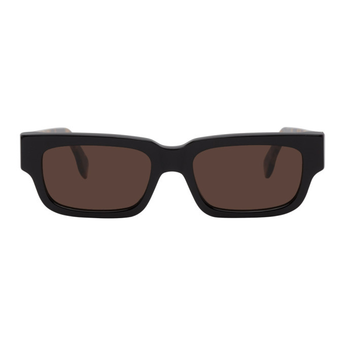 RetroSuperFuture Black And Roma Sunglasses, $190 | SSENSE | Lookastic