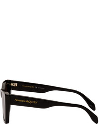 Alexander McQueen Black Cat Eye Sunglasses