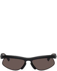 Bottega Veneta Black Matte Cat Eye Sunglasses