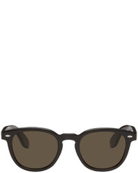 Brunello Cucinelli Brown Jep Horn Sunglasses