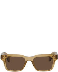 Jacques Marie Mage Brown Limited Edition Molino Sunglasses