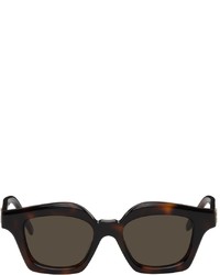 Loewe Brown Rectangular Sunglasses
