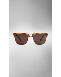 Burberry Trench Collection Square Frame Sunglasses