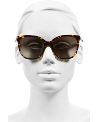 Christian Dior Dior Diorama 3 55mm Cat Eye Sunglasses Black Grey Grey