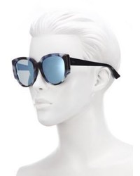 Christian Dior Dior Night1 55mm Geometric Sunglasses