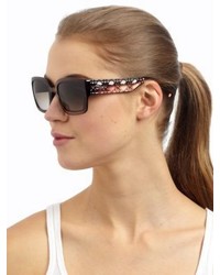 Christian Dior Dior Texture Accented Rectangular Optyl Sunglasses