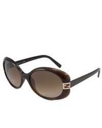 Fendi Fs5171 Brown Oval Sunglasses
