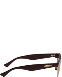 Bottega Veneta Geometric Cat Eye Sunglasses