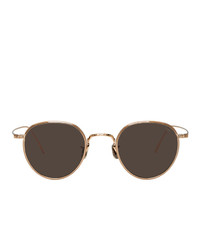 Eyevan 7285 Gold 539 Sunglasses