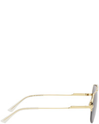 Bottega Veneta Gold Classic Sunglasses