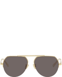Bottega Veneta Gold Classic Sunglasses