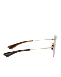 Dita Gold Flight Seven Sunglasses