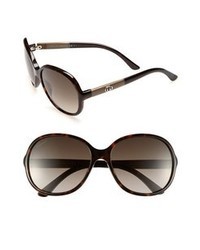 Gucci 58mm Sunglasses Brown One Size