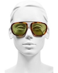 Tom Ford Johnson 57mm Sunglasses Blonde Havana Gradient Brown