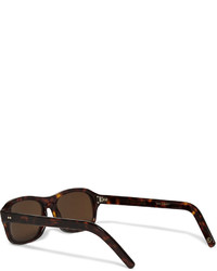 Kingsman Cutler And Gross Tortoiseshell Acetate Square Frame Sunglasses