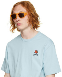Kenzo Orange Rectangular Sunglasses