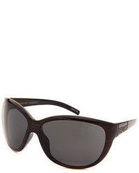 Porsche Design P8524 C 125 Round Dark Brown Sunglasses