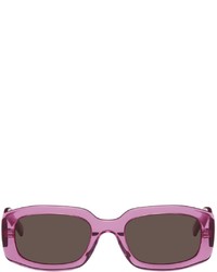 Kenzo Pink Rectangular Sunglasses