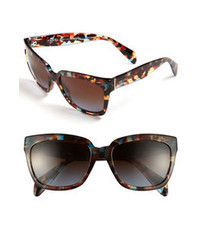 Prada 56mm Sunglasses Brown One Size