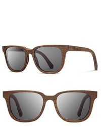Shwood Prescott 53mm Wood Sunglasses