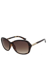 Calvin Klein R676s 206 Dark Tortoise Square Sunglasses Size 58 16 135
