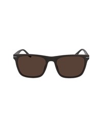 Converse Rebound 55mm Rectangle Sunglasses
