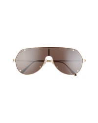 Cartier Shield Sunglasses In Gold At Nordstrom