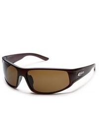 Suncloud Warrant Sunglasses Matte Brown Brown Polarized