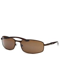 Timberland Rectangle Brown Sunglasses
