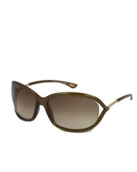 Tom Ford Jennifer Dark Brown Fashion Sunglasses